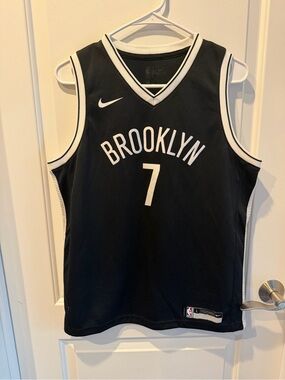 Nike Brooklyn Nets #7 Black Basketball Jersey